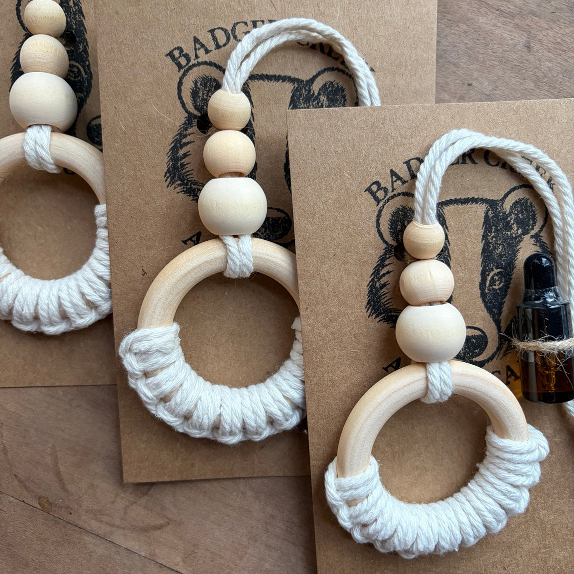 Macrame Vehicle Diffuser