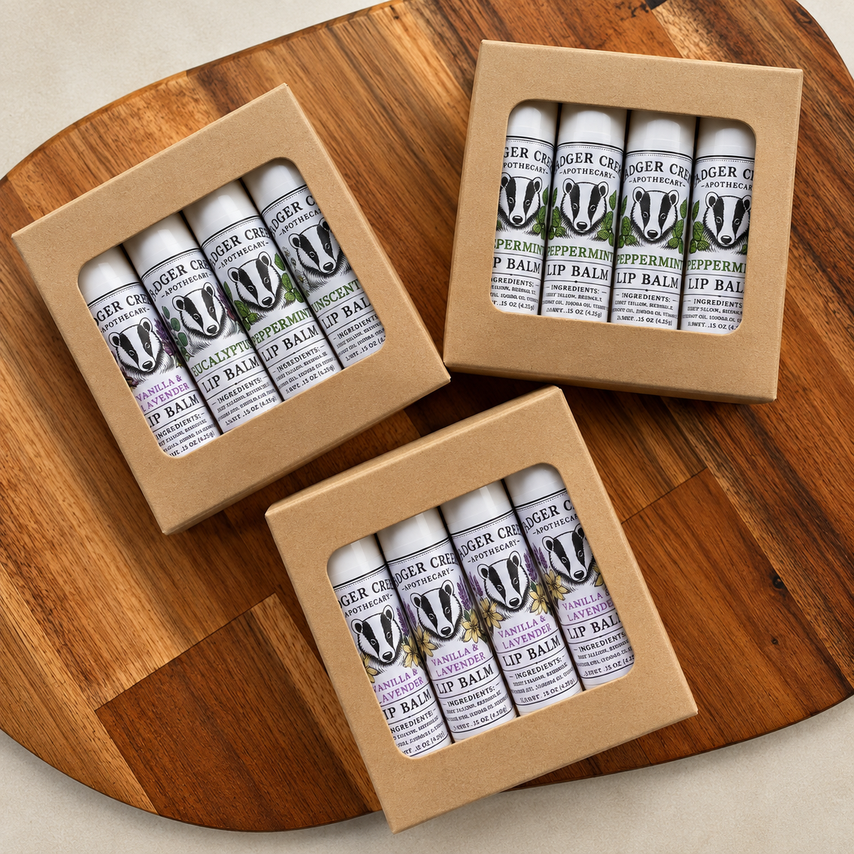 Build Your Own Tallow Lip Balm 4-Pack
