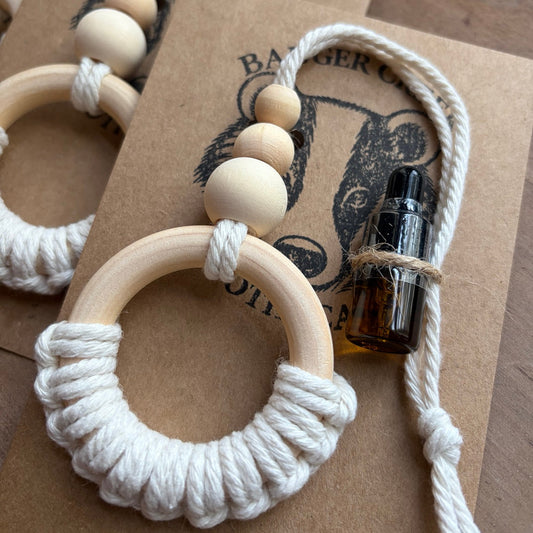 Macrame Vehicle Diffuser