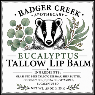 Eucalyptus Tallow Lip Balm