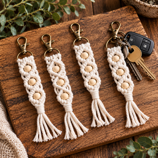 Macrame Keychain