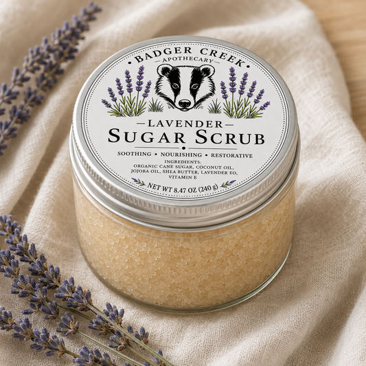 Lavender Sugar Scrub