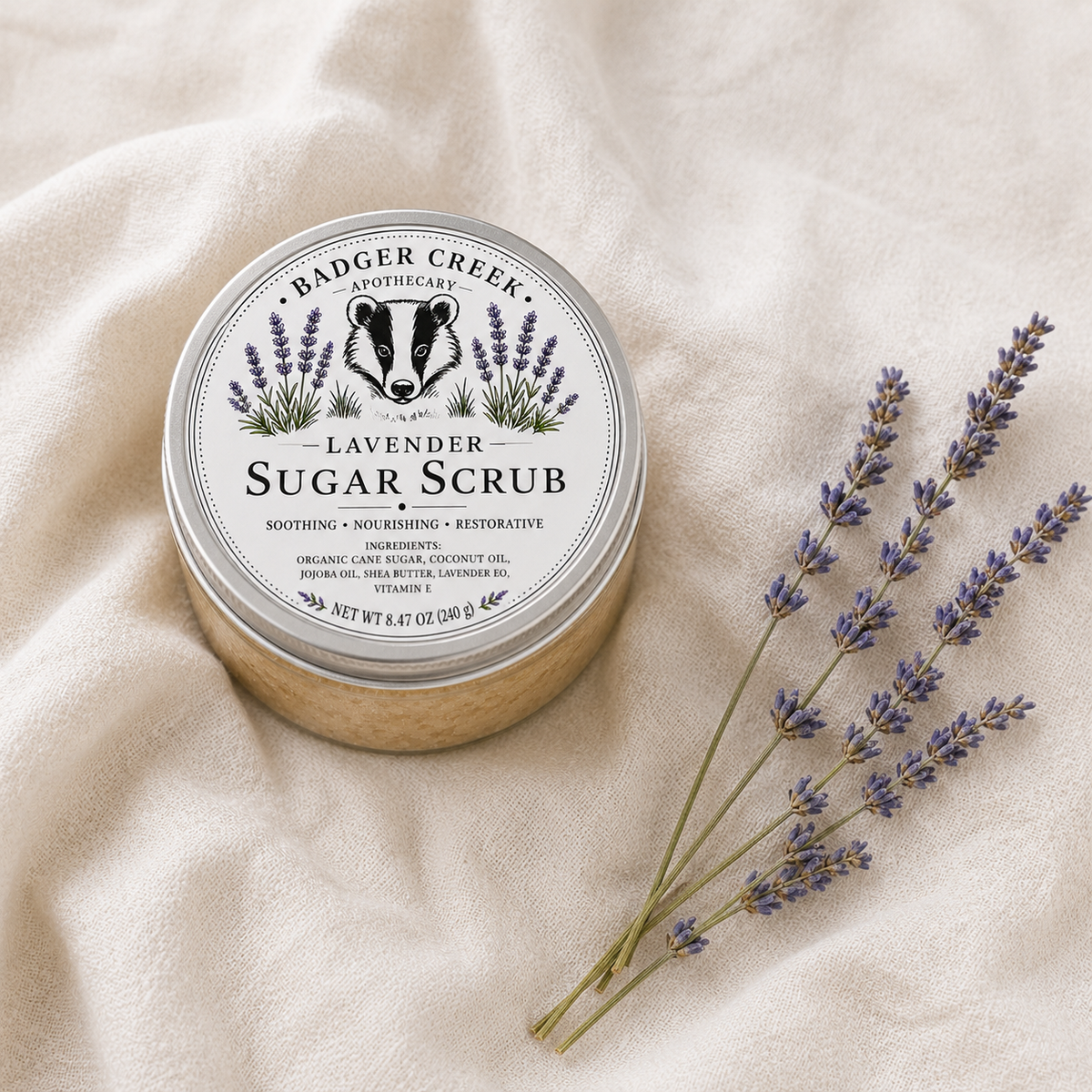 Lavender Sugar Scrub
